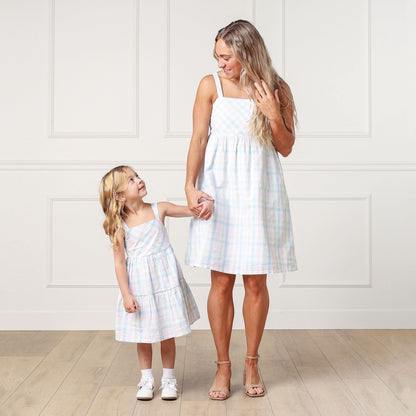 Organic Seersucker Sundress - Baby Organic