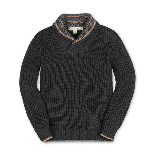 Organic Shawl Collar Sweater - Baby Organic
