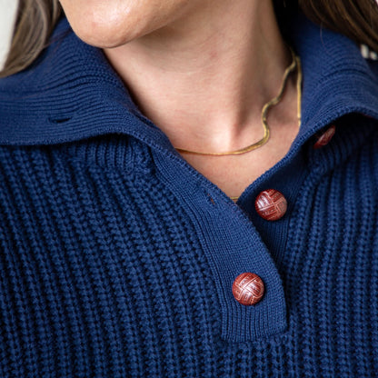 Organic Spread Collar Sweater - Baby Organic
