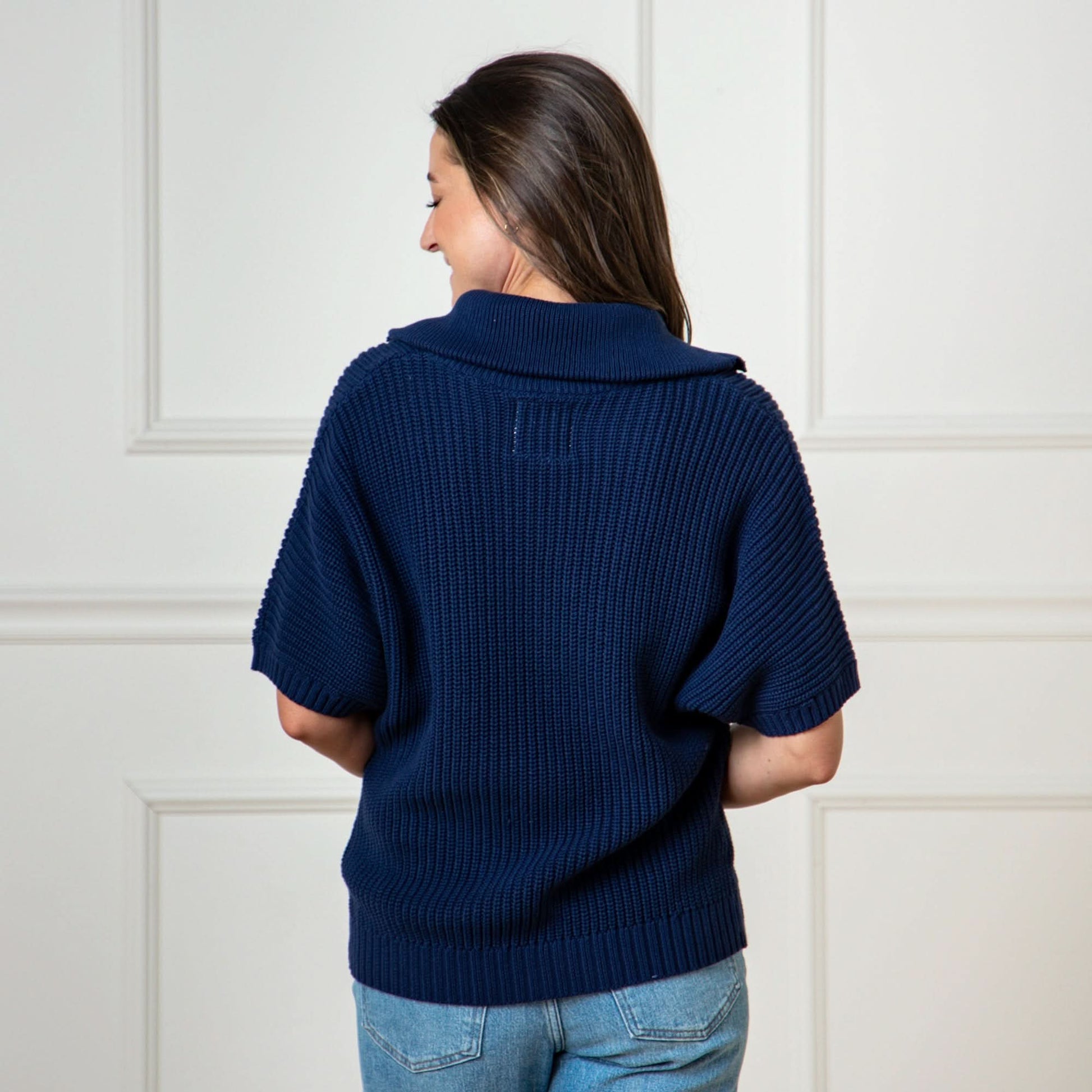 Organic Spread Collar Sweater - Baby Organic