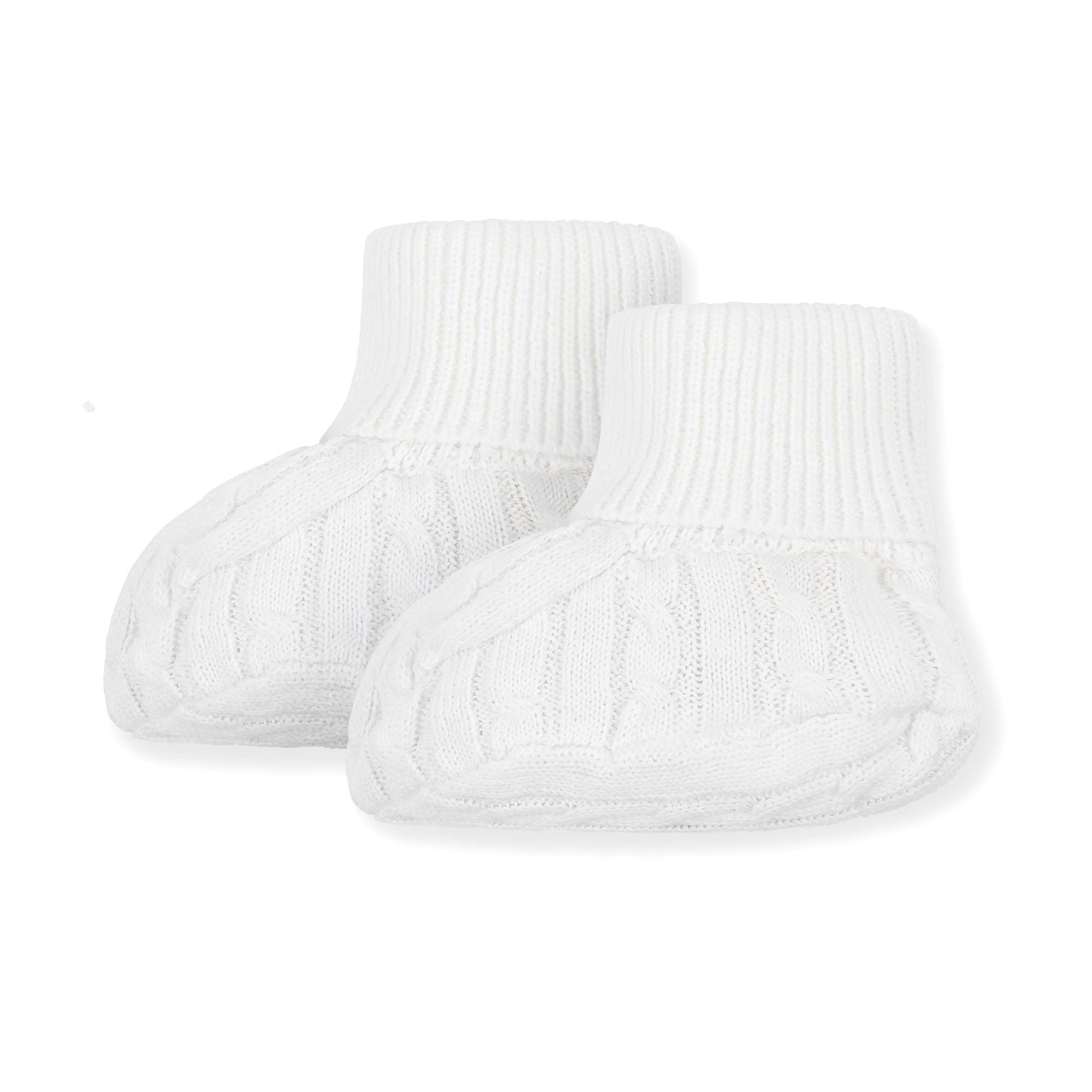 Organic Sweater Beanie and Bootie Set - Baby Organic