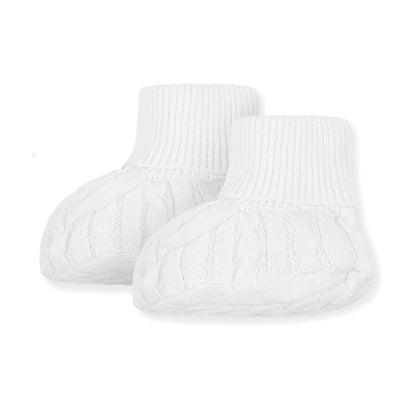 Organic Sweater Beanie and Bootie Set - Baby Organic