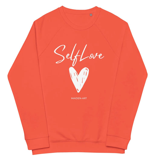 Organic Sweatshirt SELF LOVE Unisex Organic Raglan Sweatshirt - Baby Organic