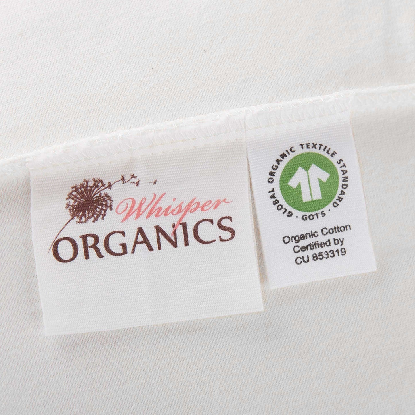 Organic Waterproof Pique Knit Mattress Cover - Baby Organic