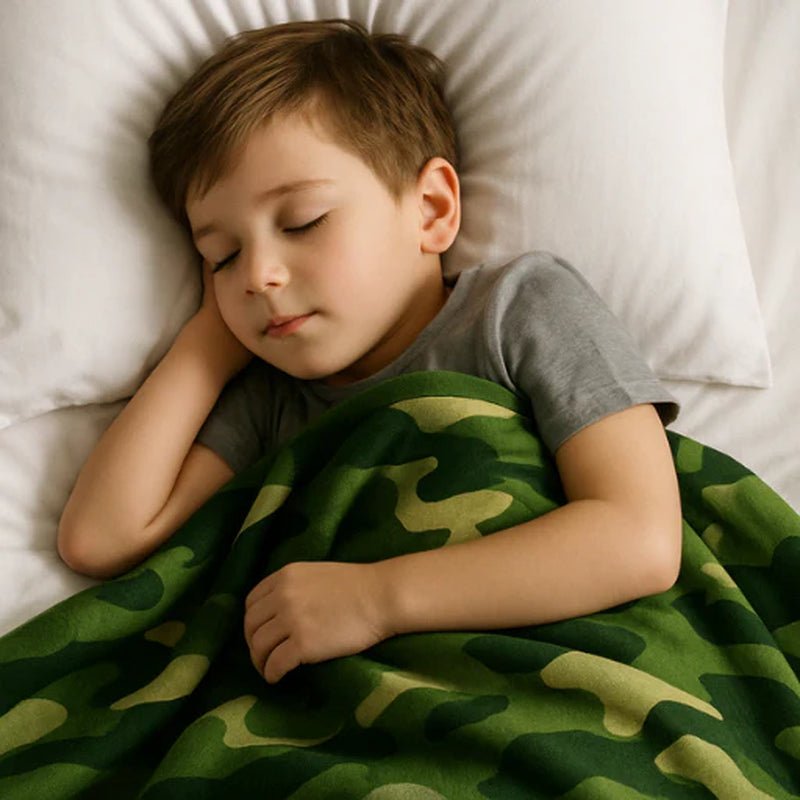 ® Organic Waterproof Throw Blanket for Bed Wetting - Baby Organic