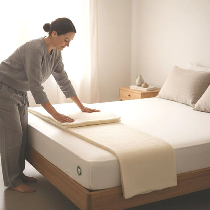 Organic Wool Mattress Protection Pad - Baby Organic