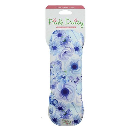 Pink Daisy Organic Cotton Feminine Pads - Baby Organic
