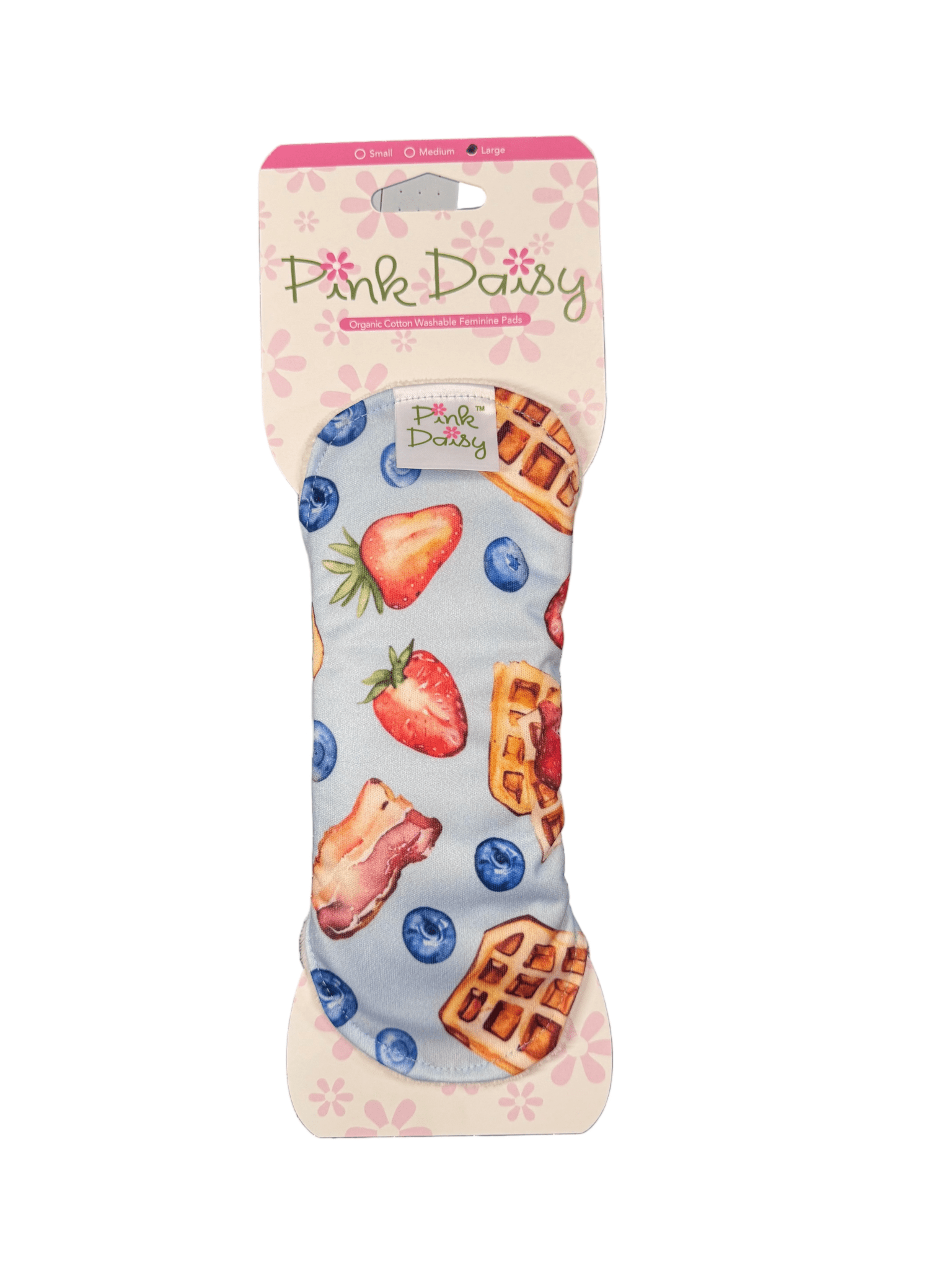 Pink Daisy Organic Cotton Feminine Pads - Baby Organic