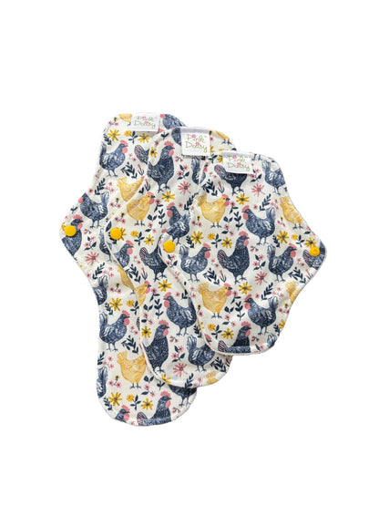 Pink Daisy Organic Cotton Feminine Pads - Baby Organic