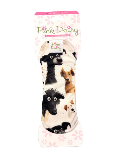 Pink Daisy Organic Cotton Feminine Pads - Baby Organic