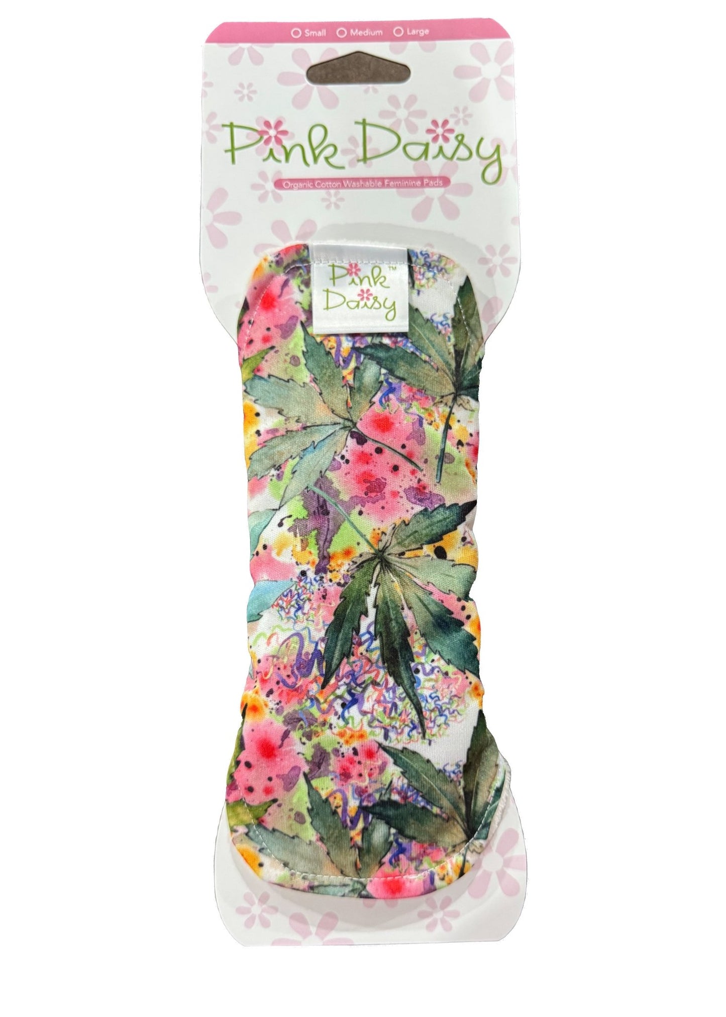 Pink Daisy Organic Cotton Feminine Pads - Baby Organic
