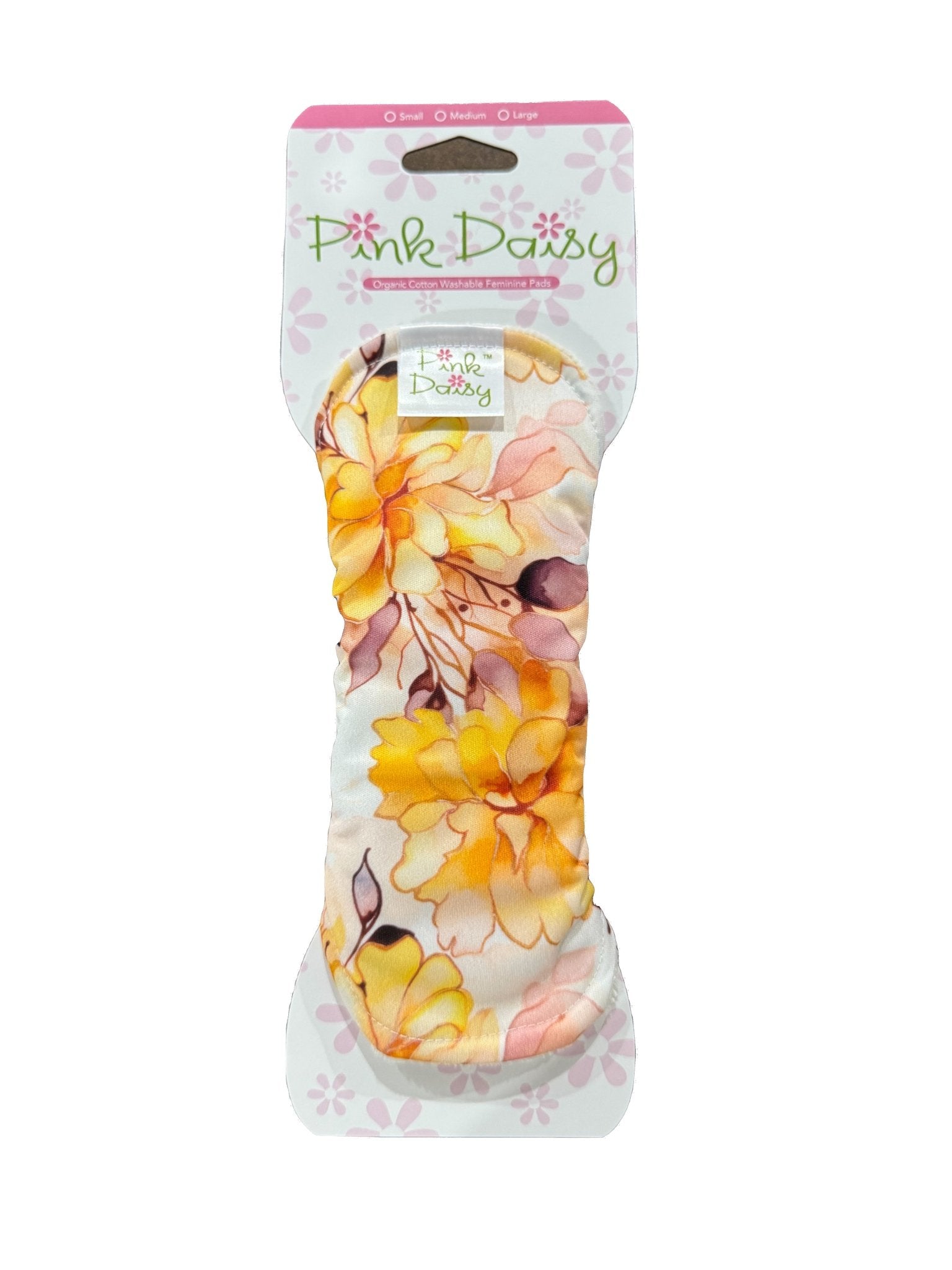 Pink Daisy Organic Cotton Feminine Pads - Baby Organic