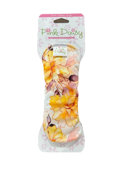 Pink Daisy Organic Cotton Feminine Pads - Baby Organic