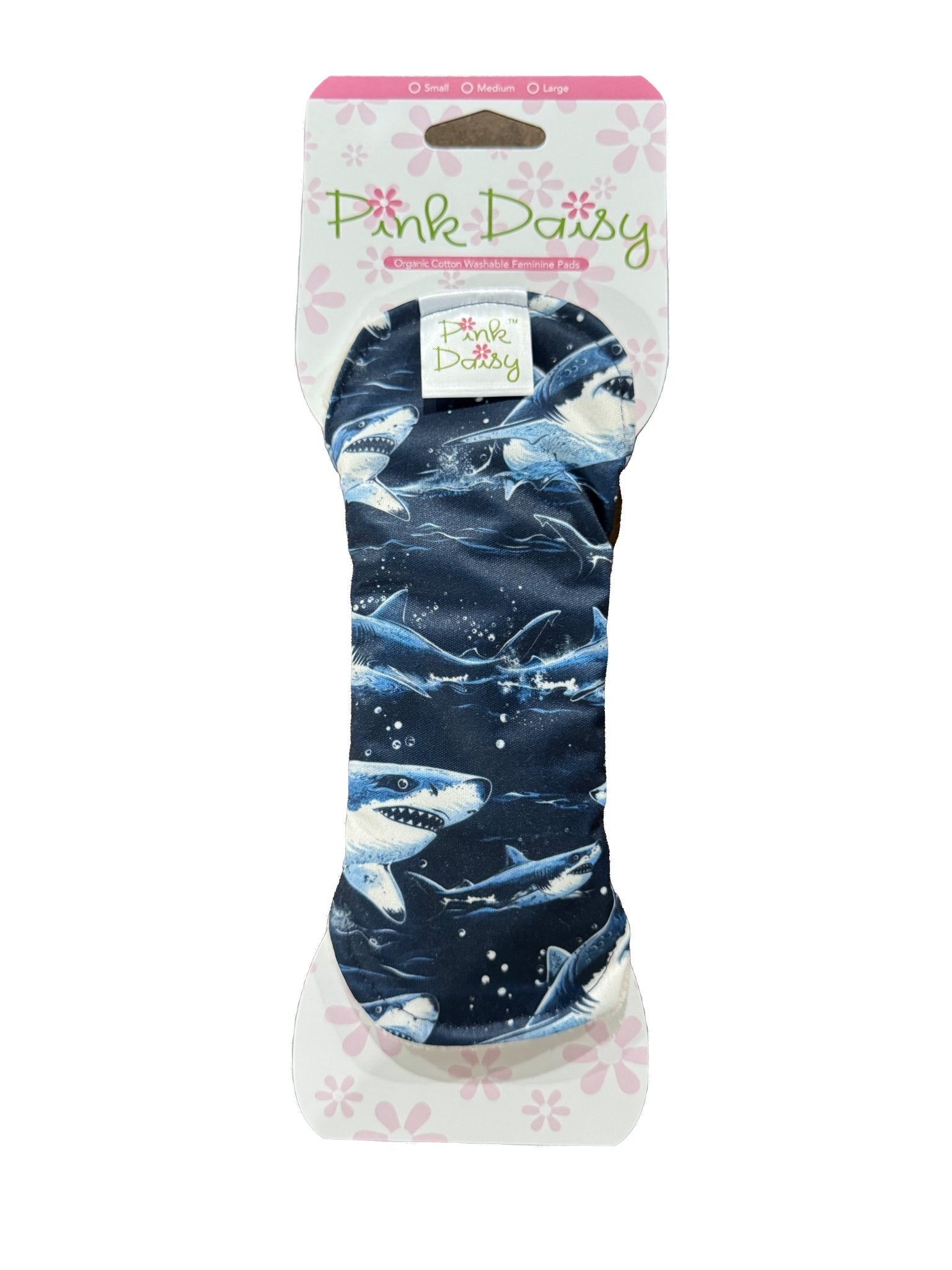 Pink Daisy Organic Cotton Feminine Pads - Baby Organic