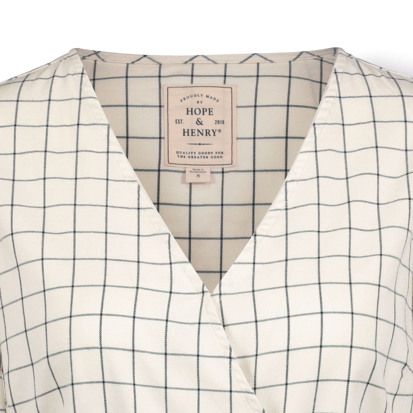 Puff Sleeve Organic Wrap Top - Baby Organic