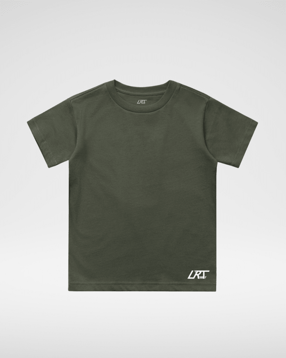 RAD ORGANICS COTTON TEE - OLIVE - Baby Organic