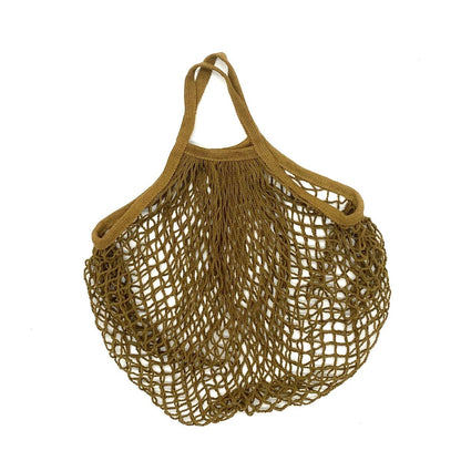 Reusable Grocery Bags Eco-Friendly Organic Cotton Mesh Tote Bags Portable Net String Bag for Shopping Storage Fruit Vegetable - Baby Organic