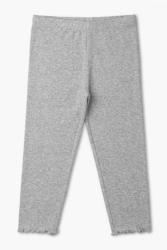 Organic Ribbed Leggings for babies, toddlers, and girls