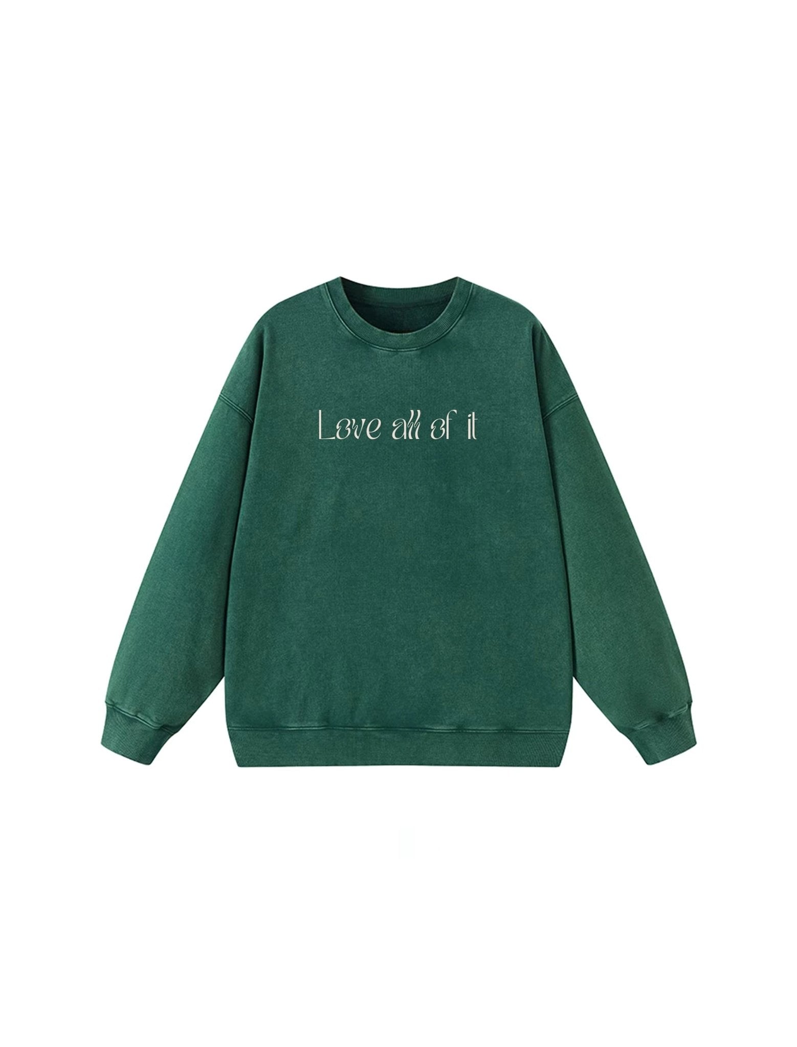 Oversized cotton sweatshirt organic relaxed fit pullover”