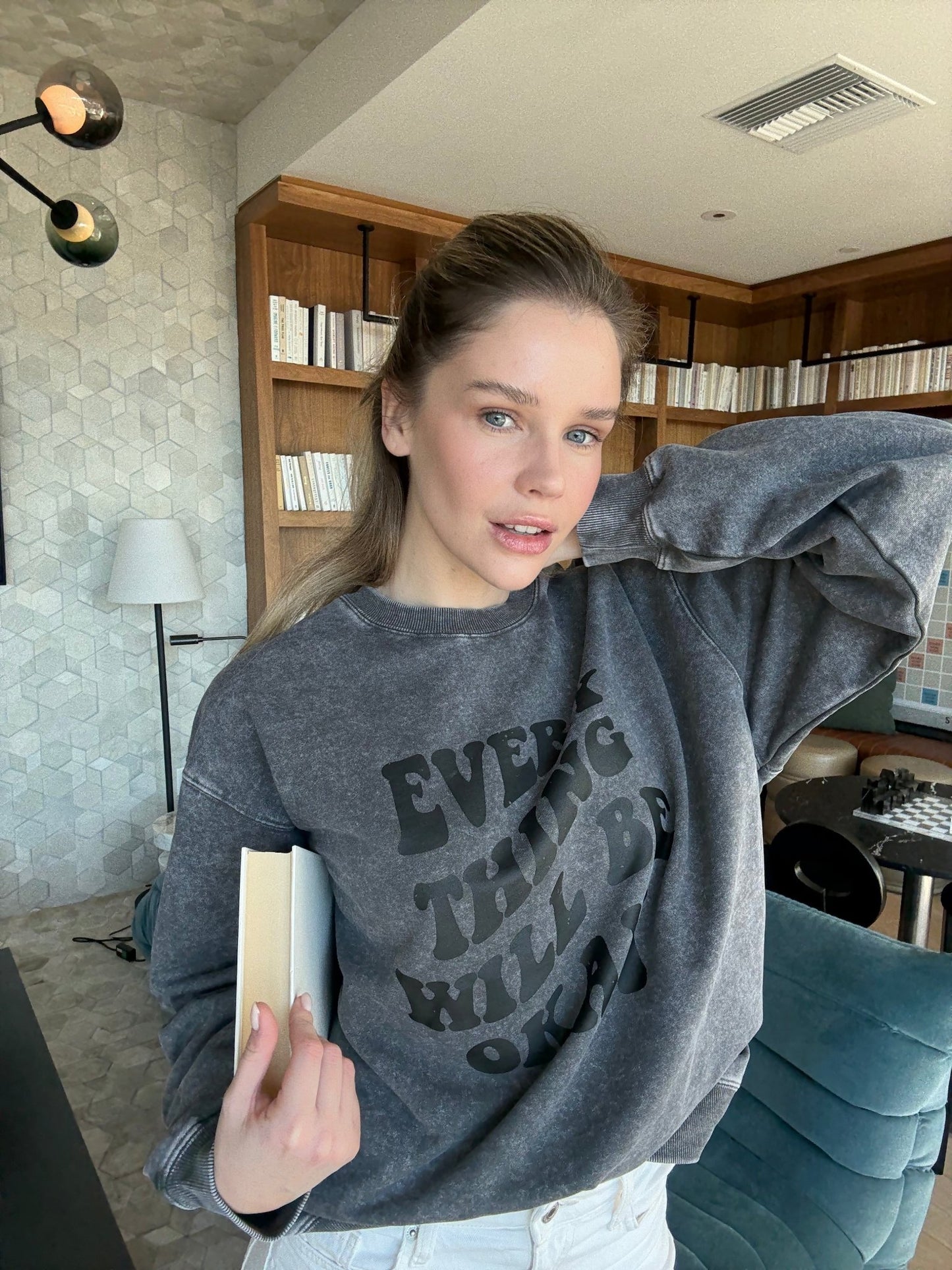 Cotton Sweatshirt simple minimalist eco friendly sweatshirt style