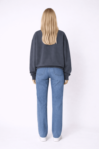 Cotton Sweatshirt clean fashion organic low tox clothing top