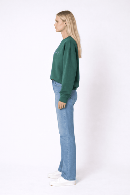 Cotton Sweatshirt soft heavy organic fabric cozy sweatshirt