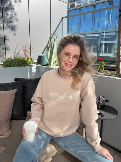 Cotton Sweatshirt soft touch long sleeve casual wear top