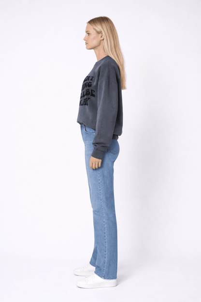 Cotton Sweatshirt premium heavyweight organic pullover design