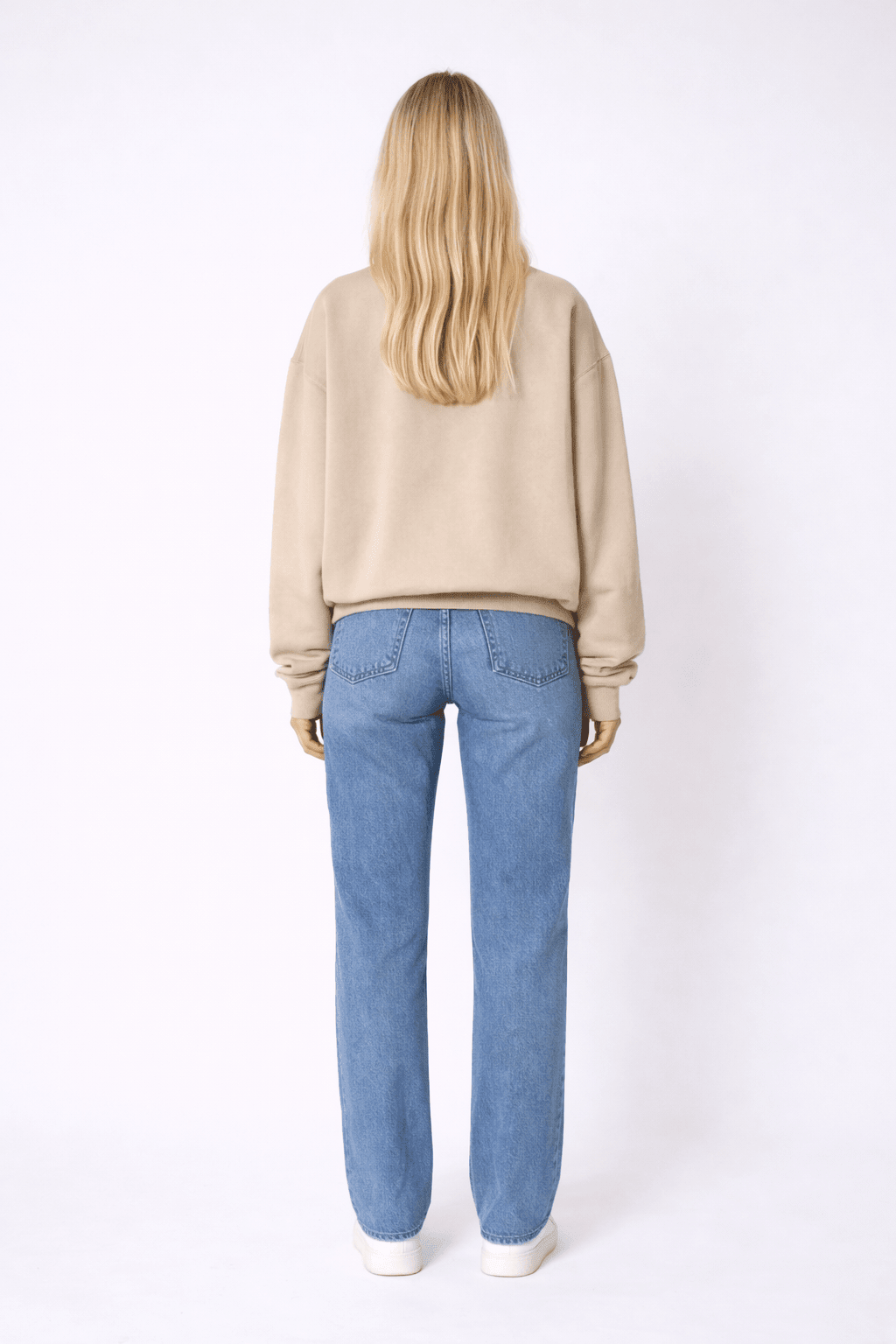 Cotton Sweatshirt premium organic cotton relaxed sweatshirt fit