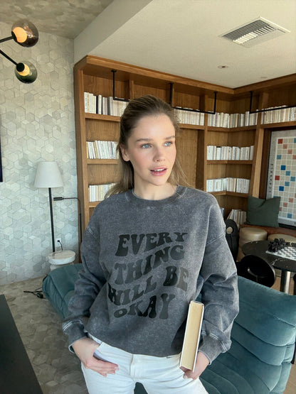 Cotton Sweatshirt organic fabric sustainable everyday sweatshirt
