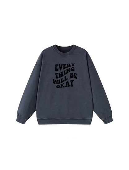 Cotton Sweatshirt relaxed oversized fit sustainable fashion piece