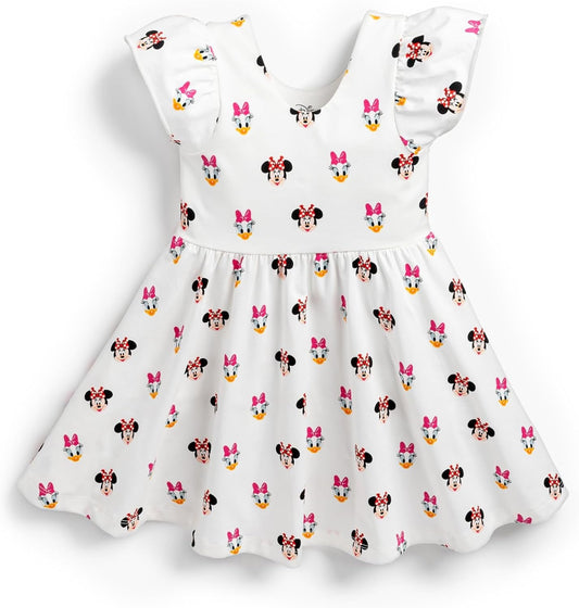 Organic Cotton Let's Dance Short Sleeve Dress for girls