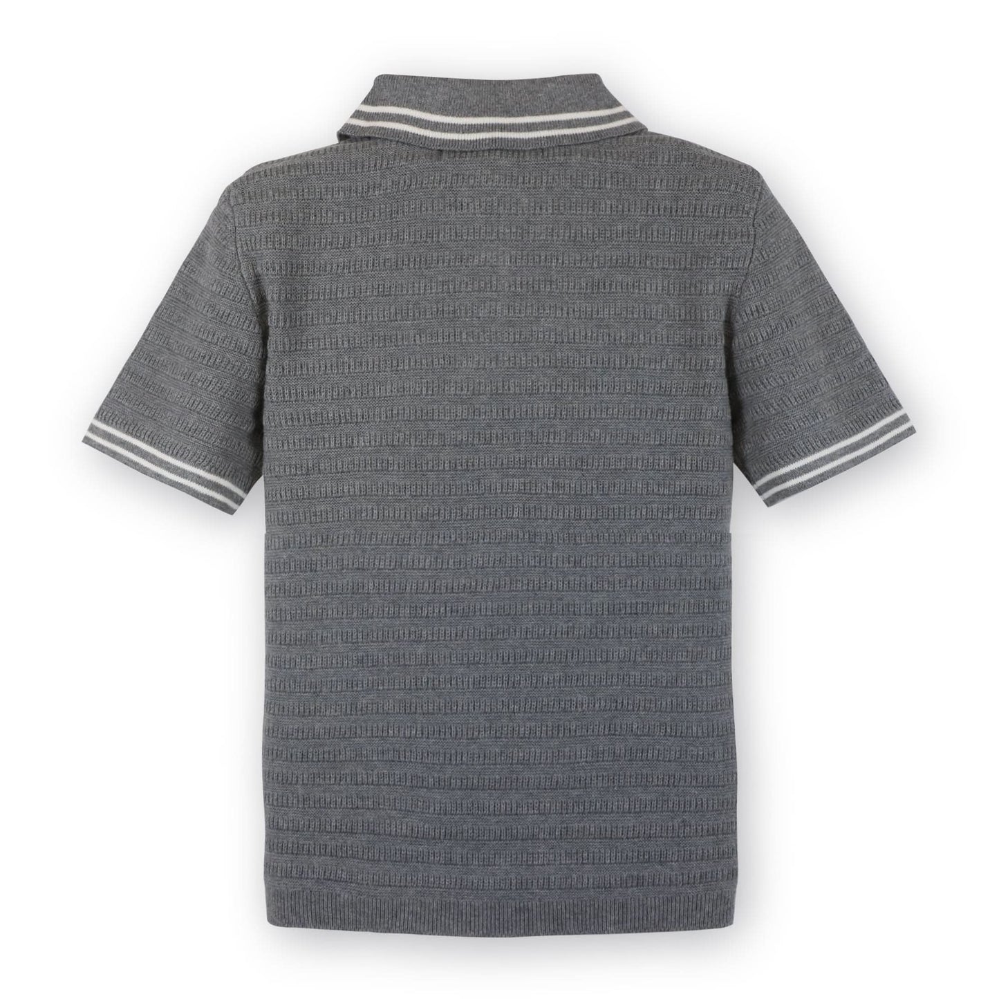 Short Sleeve Organic Sweater Polo - Baby - Baby Organic
