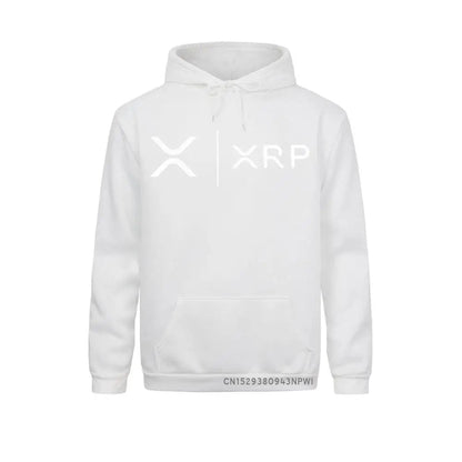 Side by Side Ripple Coin XRP Sweatshirt Unique Design Hoodie Organic Costume Faddish Homme High Street Pullovers Shirt - Baby Organic
