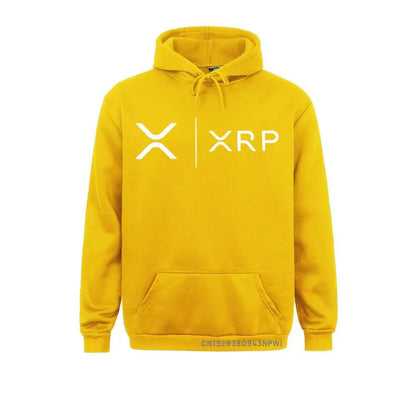 Side by Side Ripple Coin XRP Sweatshirt Unique Design Hoodie Organic Costume Faddish Homme High Street Pullovers Shirt - Baby Organic