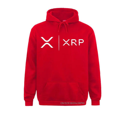 Side by Side Ripple Coin XRP Sweatshirt Unique Design Hoodie Organic Costume Faddish Homme High Street Pullovers Shirt - Baby Organic