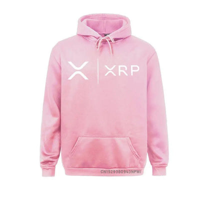 Side by Side Ripple Coin XRP Sweatshirt Unique Design Hoodie Organic Costume Faddish Homme High Street Pullovers Shirt - Baby Organic