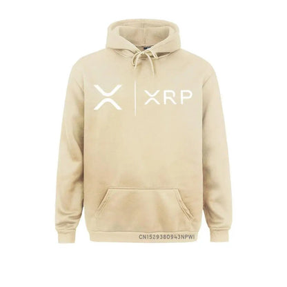 Side by Side Ripple Coin XRP Sweatshirt Unique Design Hoodie Organic Costume Faddish Homme High Street Pullovers Shirt - Baby Organic