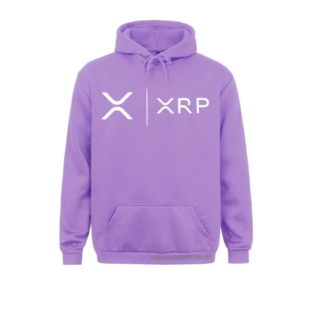 Side by Side Ripple Coin XRP Sweatshirt Unique Design Hoodie Organic Costume Faddish Homme High Street Pullovers Shirt - Baby Organic