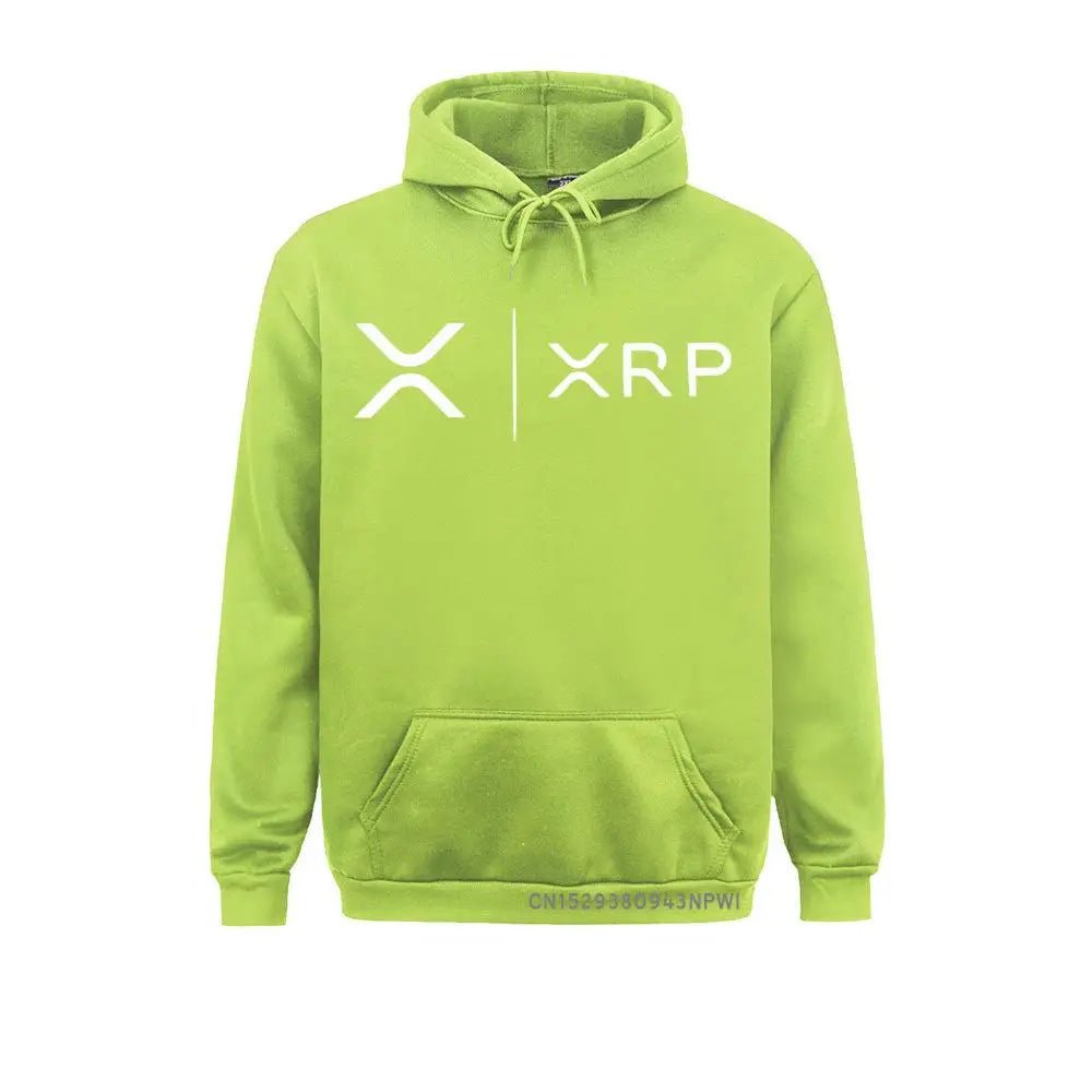 Side by Side Ripple Coin XRP Sweatshirt Unique Design Hoodie Organic Costume Faddish Homme High Street Pullovers Shirt - Baby Organic