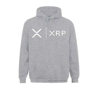 Side by Side Ripple Coin XRP Sweatshirt Unique Design Hoodie Organic Costume Faddish Homme High Street Pullovers Shirt - Baby Organic