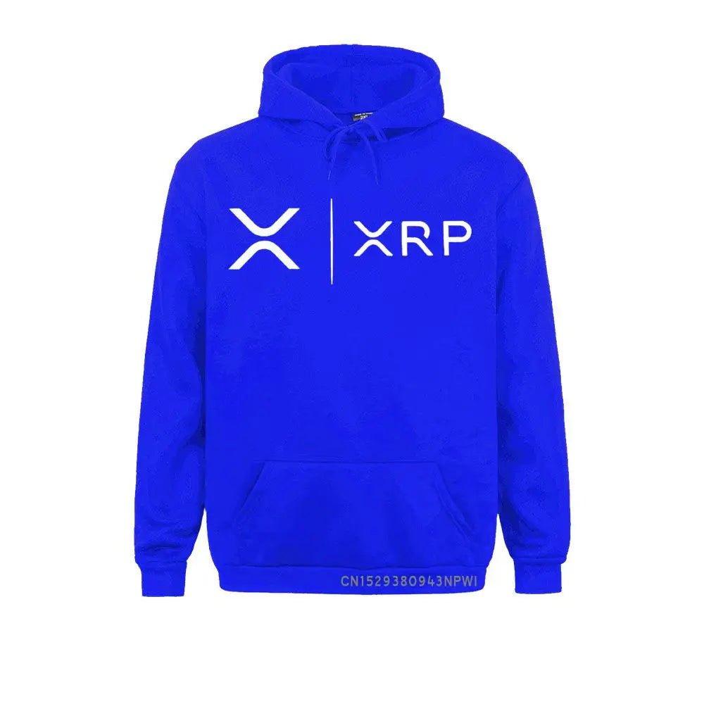 Side by Side Ripple Coin XRP Sweatshirt Unique Design Hoodie Organic Costume Faddish Homme High Street Pullovers Shirt - Baby Organic