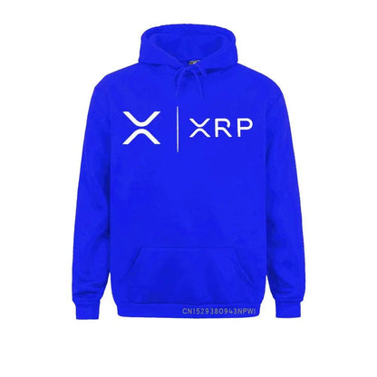 Side by Side Ripple Coin XRP Sweatshirt Unique Design Hoodie Organic Costume Faddish Homme High Street Pullovers Shirt - Baby Organic