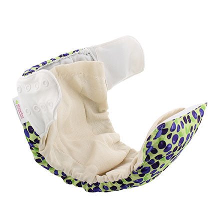 Side Snap Simplex organic cotton all in one diaper system eco friendly reusable diaper