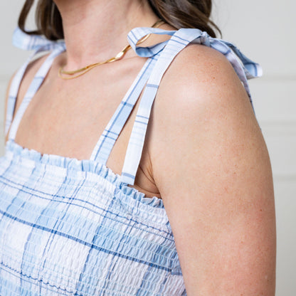 Smocked Tiered Organic Dress - Baby Organic