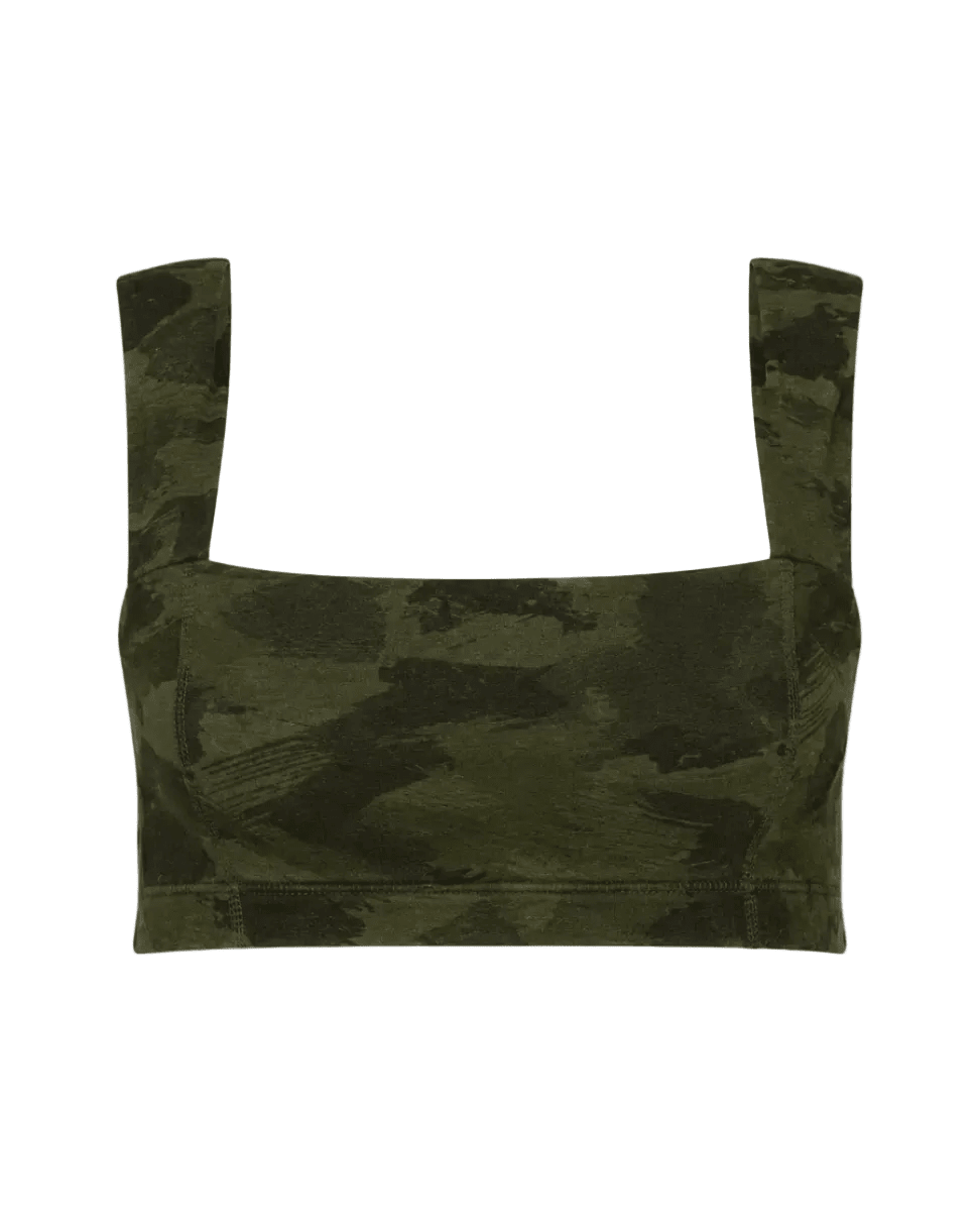 Square Neck Organic Cotton Sports Bra - Baby Organic