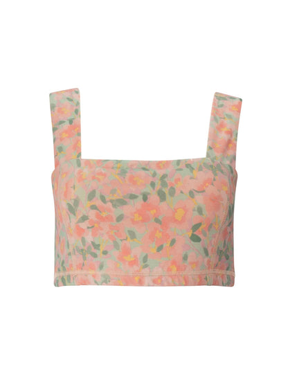 Square Neck Organic Cotton Sports Bra - Baby Organic
