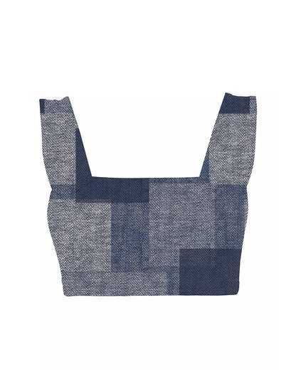 Square Neck Organic Cotton Sports Bra - Baby Organic