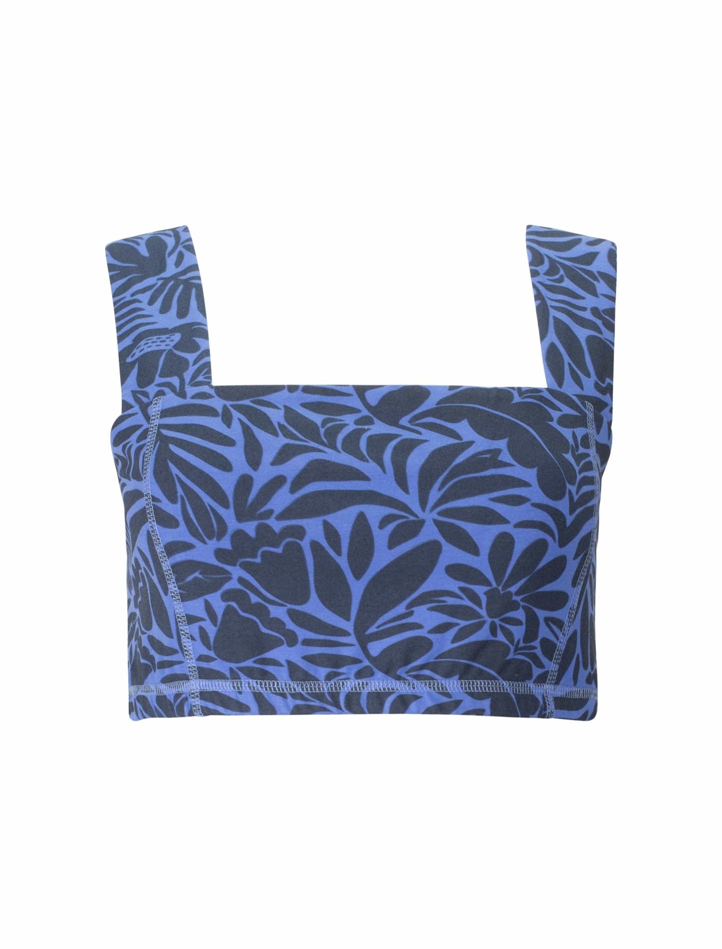 Square Neck Organic Cotton Sports Bra - Baby Organic