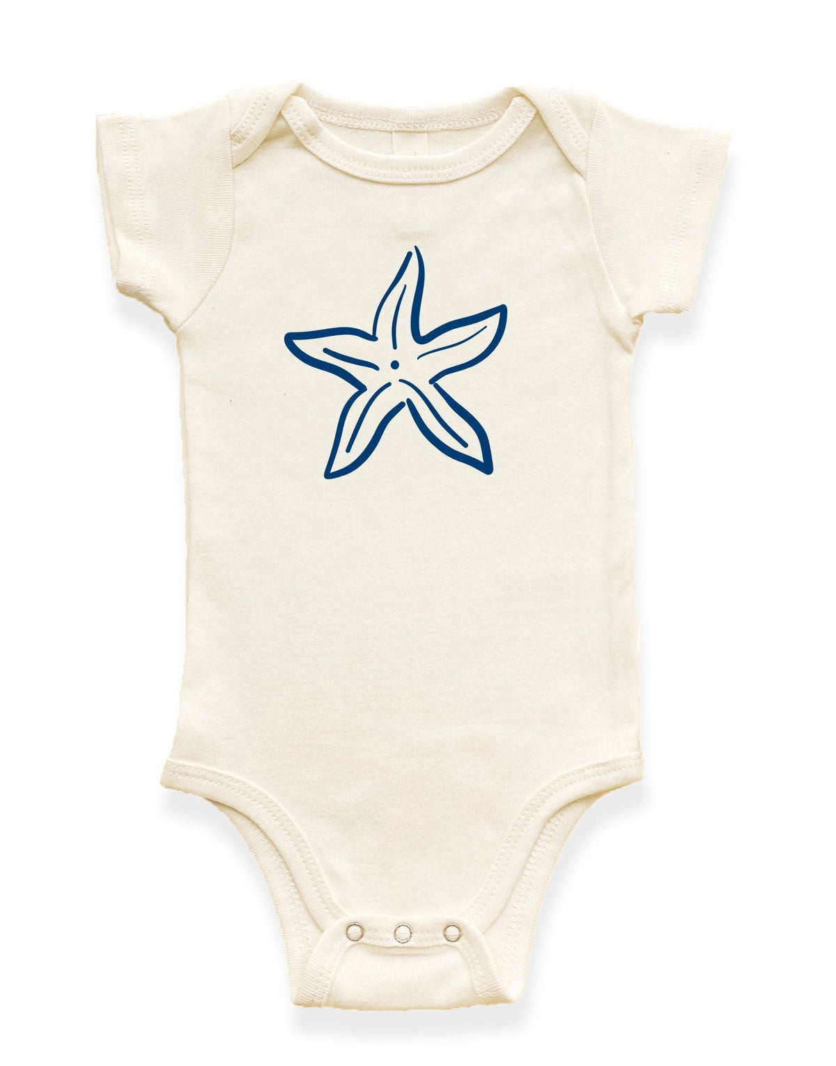 Starfish Organic Cotton Baby Bodysuit - Baby Organic
